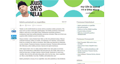 Desktop Screenshot of juusosays.com